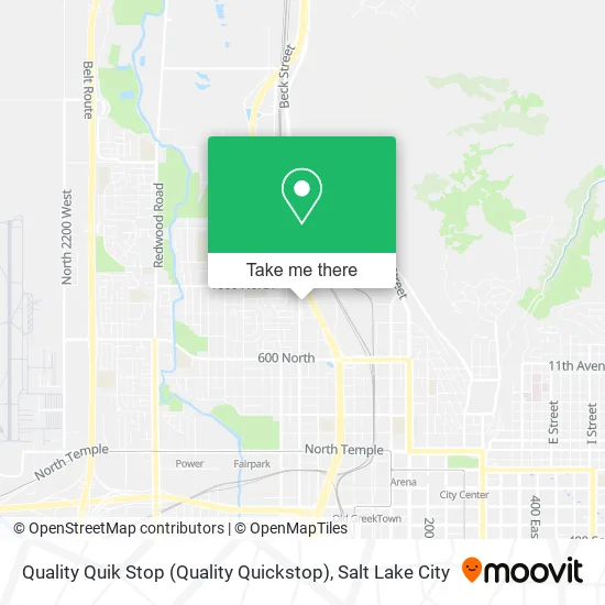Mapa de Quality Quik Stop (Quality Quickstop)