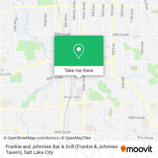 Mapa de Frankie and Johnnies Bar & Grill (Frankie & Johnnies Tavern)