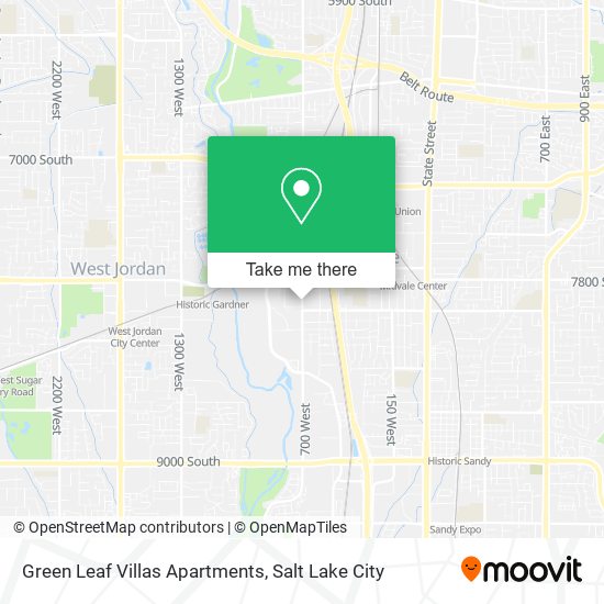 Green Leaf Villas Apartments map