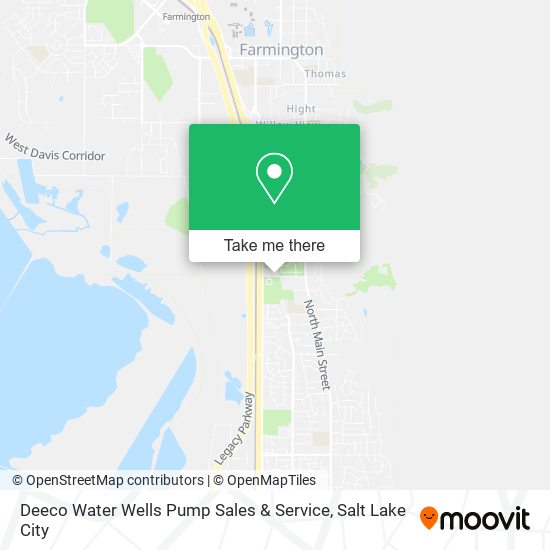 Deeco Water Wells Pump Sales & Service map