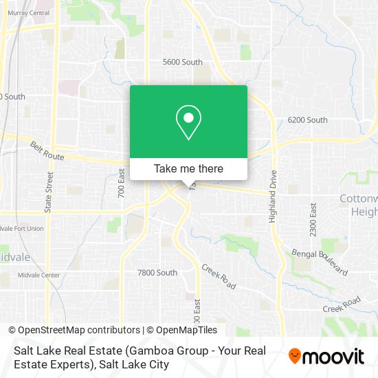 Mapa de Salt Lake Real Estate (Gamboa Group - Your Real Estate Experts)