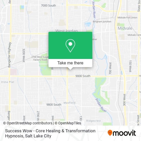 Success Wow - Core Healing & Transformation Hypnosis map