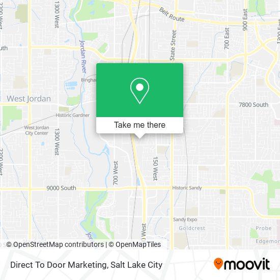 Mapa de Direct To Door Marketing