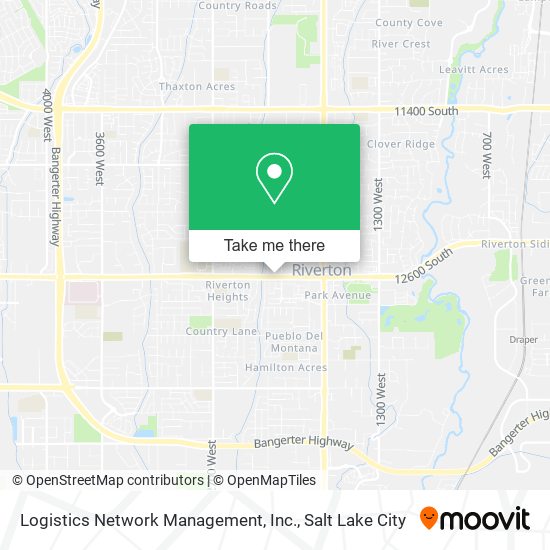 Logistics Network Management, Inc. map