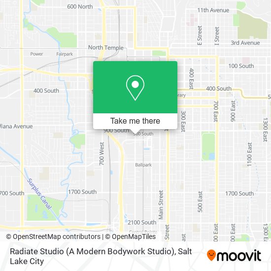 Radiate Studio (A Modern Bodywork Studio) map