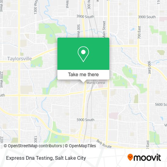 Mapa de Express Dna Testing