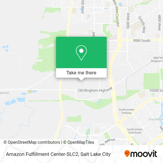 How to Get to Amazon Fulfillment Center-SLC2 in West Jordan by Light ...
