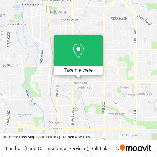 Landcar (Land Car Insurance Services) map