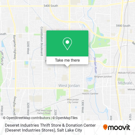 Deseret Industries Thrift Store & Donation Center (Deseret Industries Stores) map