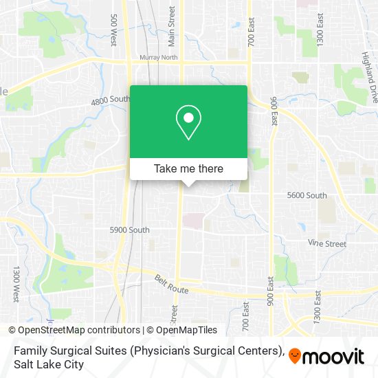 Family Surgical Suites (Physician's Surgical Centers) map
