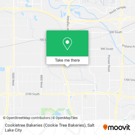 Mapa de Cookietree Bakeries (Cookie Tree Bakeries)