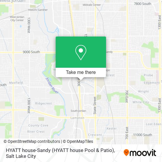 HYATT house-Sandy (HYATT house Pool & Patio) map