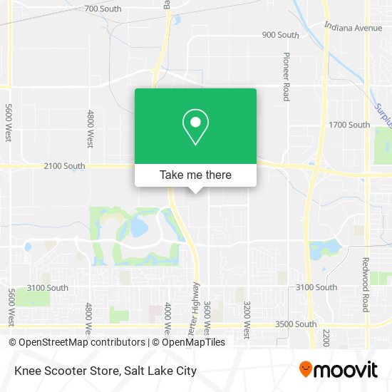 Mapa de Knee Scooter Store