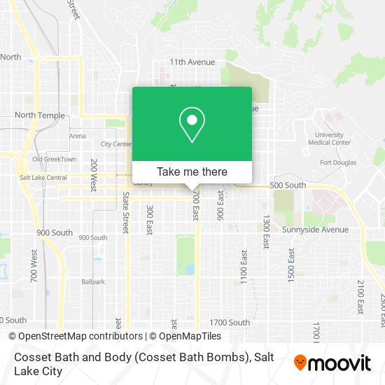 Cosset Bath and Body (Cosset Bath Bombs) map