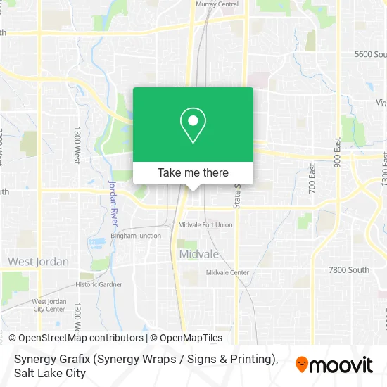 Mapa de Synergy Grafix (Synergy Wraps / Signs & Printing)