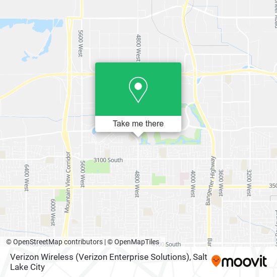 Mapa de Verizon Wireless (Verizon Enterprise Solutions)