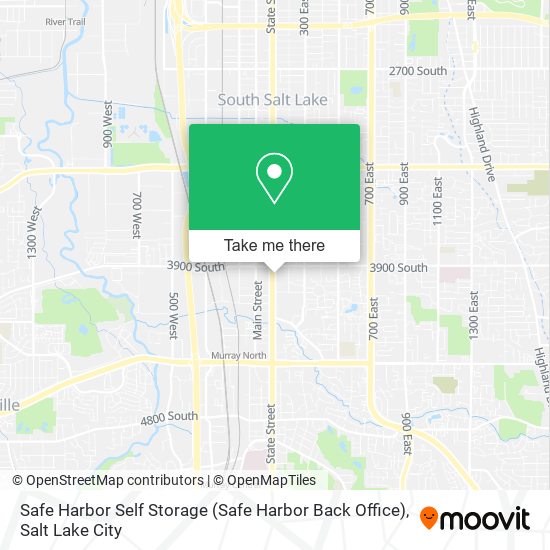 Mapa de Safe Harbor Self Storage (Safe Harbor Back Office)