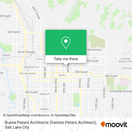 Mapa de Buese Peters Architects (Kenton Peters Architect)