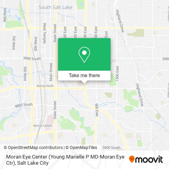 Moran Eye Center (Young Marielle P MD-Moran Eye Ctr) map
