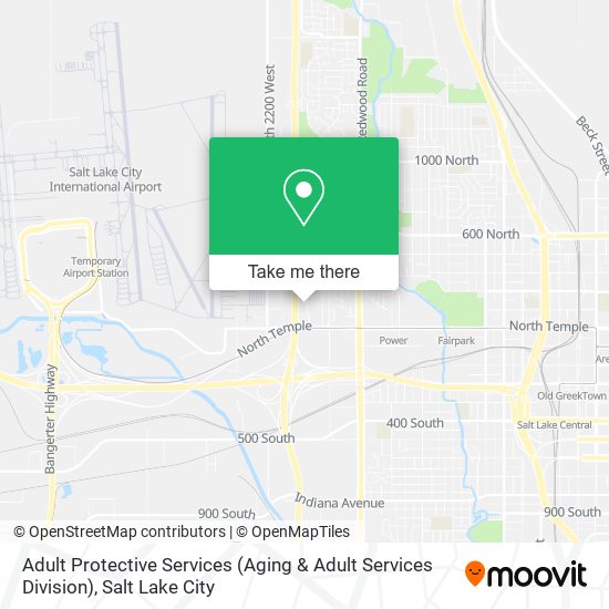 Mapa de Adult Protective Services (Aging & Adult Services Division)