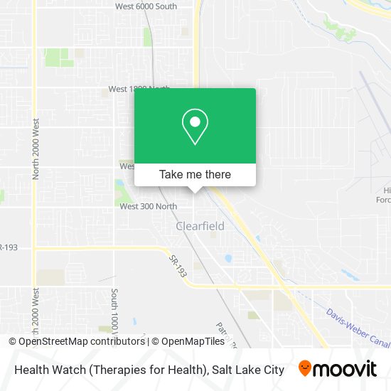 Health Watch (Therapies for Health) map