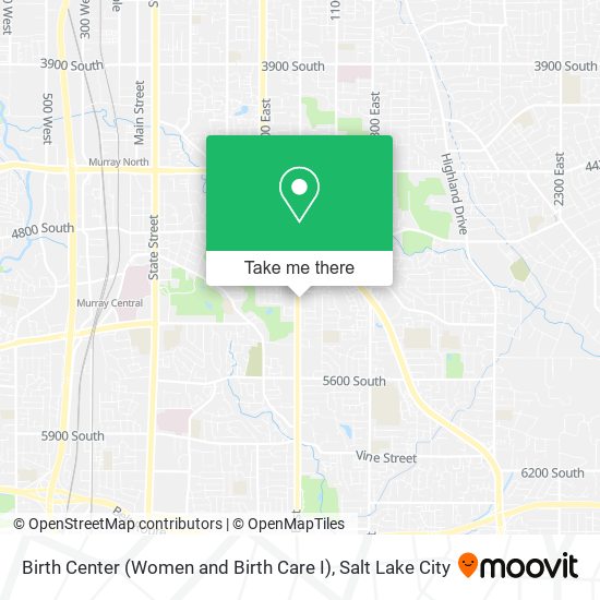 Mapa de Birth Center (Women and Birth Care I)