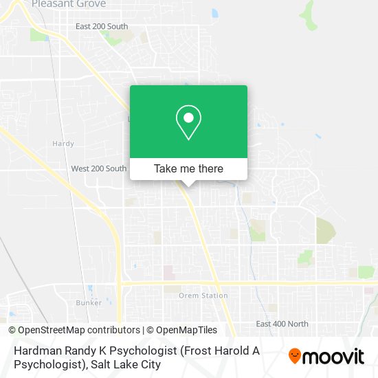 Hardman Randy K Psychologist (Frost Harold A Psychologist) map