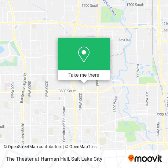 The Theater at Harman Hall map