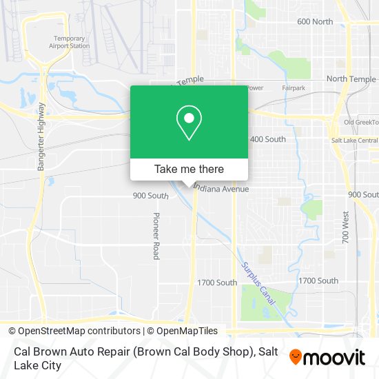 Mapa de Cal Brown Auto Repair (Brown Cal Body Shop)