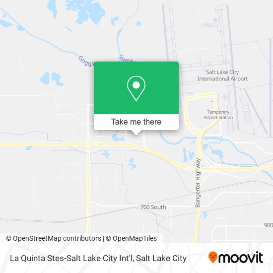 La Quinta Stes-Salt Lake City Int'l map