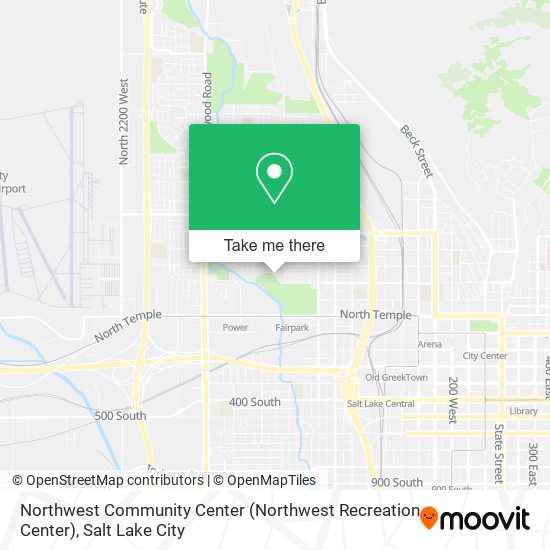 Mapa de Northwest Community Center (Northwest Recreation Center)