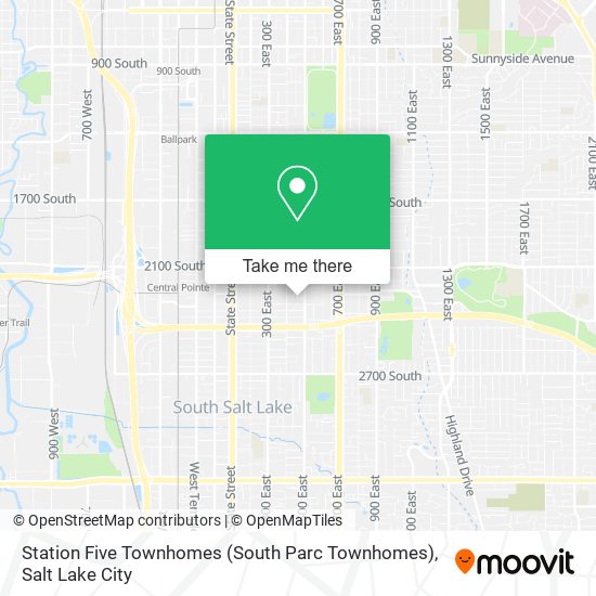 Mapa de Station Five Townhomes (South Parc Townhomes)