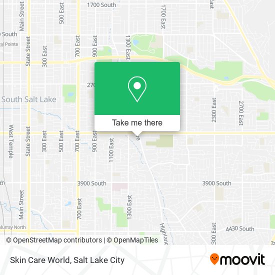Skin Care World map