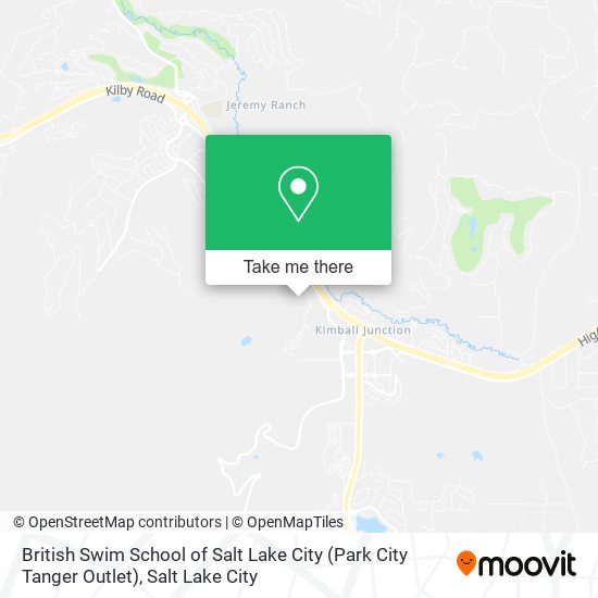 British Swim School of Salt Lake City (Park City Tanger Outlet) map