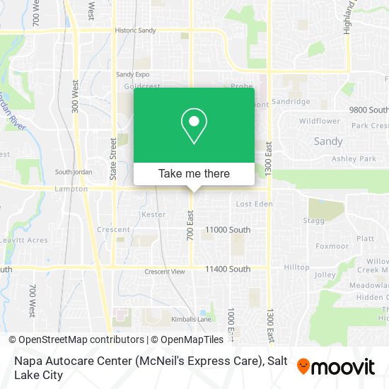 Napa Autocare Center (McNeil's Express Care) map