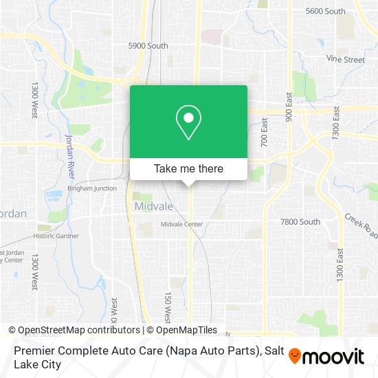 Premier Complete Auto Care (Napa Auto Parts) map