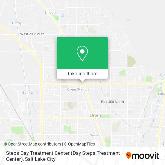 Steps Day Treatment Center map