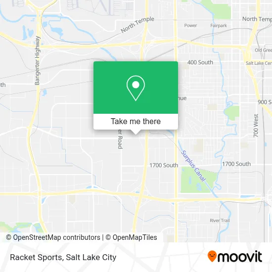 Racket Sports map