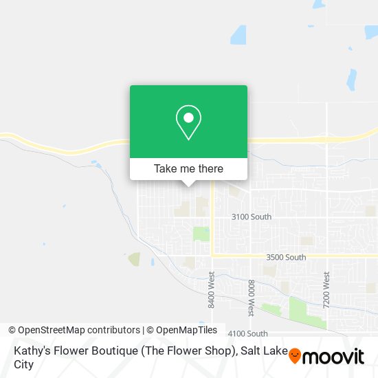 Kathy's Flower Boutique (The Flower Shop) map