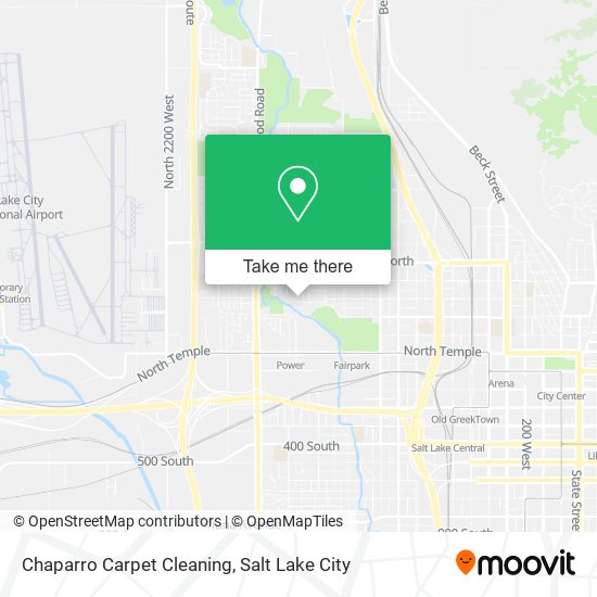 Chaparro Carpet Cleaning map