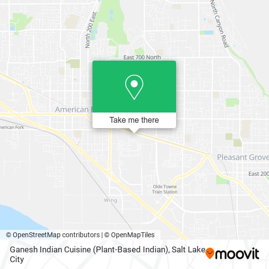 Mapa de Ganesh Indian Cuisine (Plant-Based Indian)