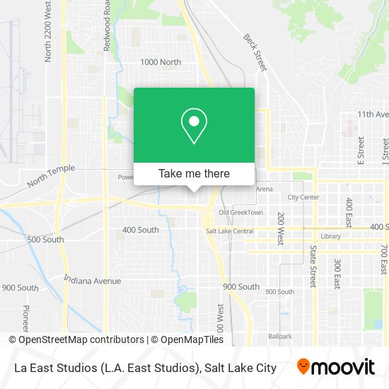 La East Studios (L.A. East Studios) map