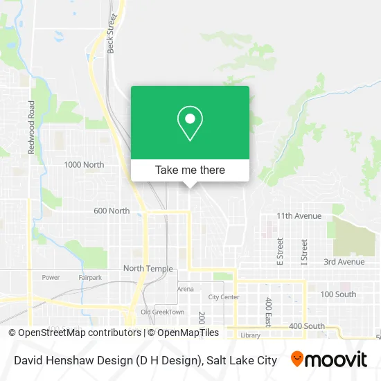 Mapa de David Henshaw Design (D H Design)