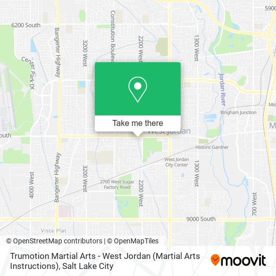 Trumotion Martial Arts - West Jordan (Martial Arts Instructions) map