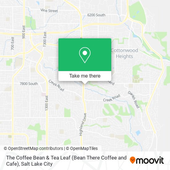 The Coffee Bean & Tea Leaf (Bean There Coffee and Cafe) map
