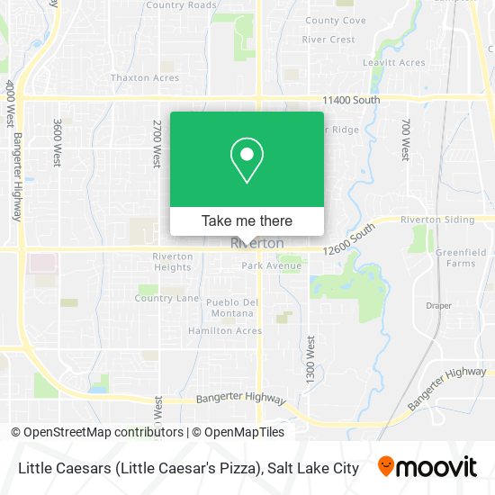 Little Caesars (Little Caesar's Pizza) map