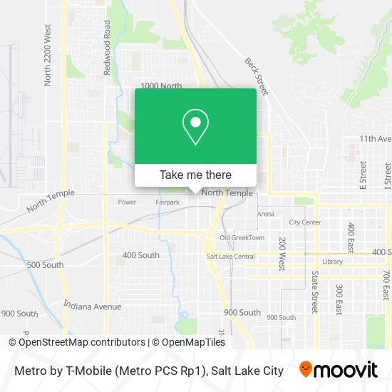 Mapa de Metro by T-Mobile (Metro PCS Rp1)