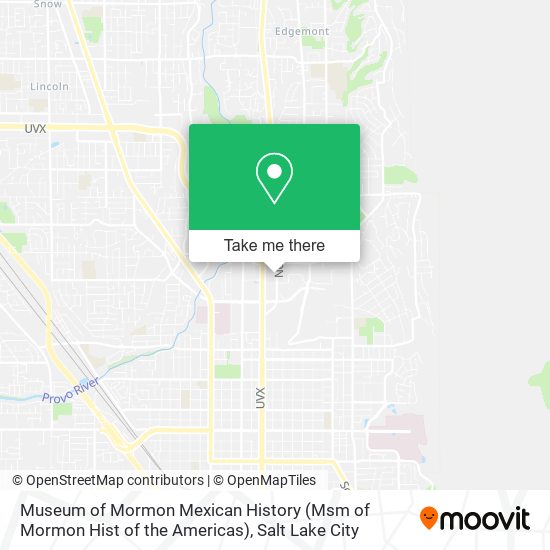 Mapa de Museum of Mormon Mexican History (Msm of Mormon Hist of the Americas)
