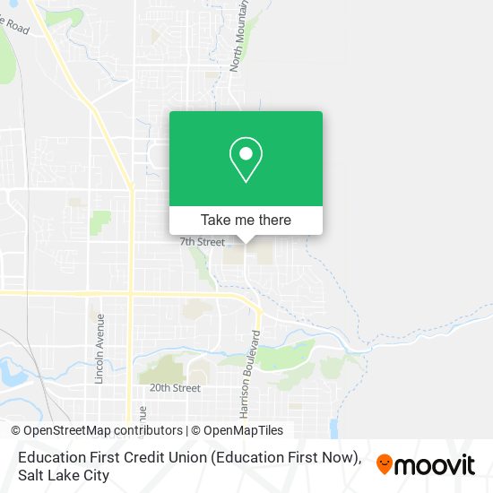 Mapa de Education First Credit Union (Education First Now)