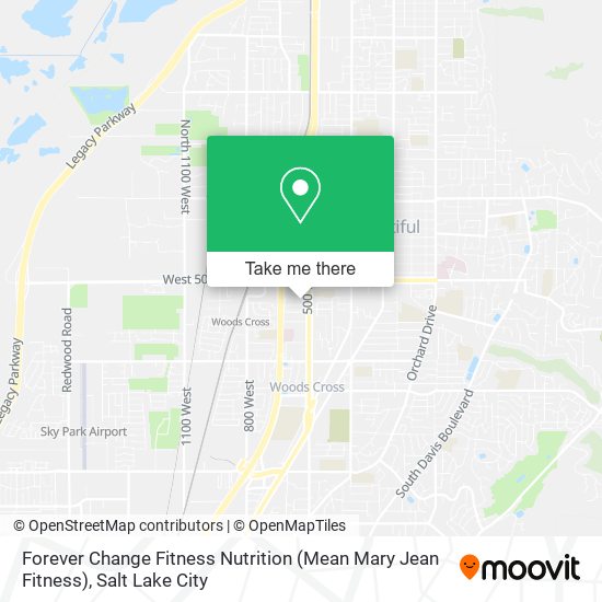 Mapa de Forever Change Fitness Nutrition (Mean Mary Jean Fitness)